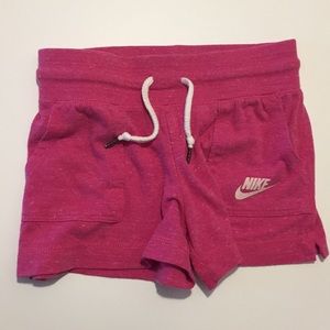 Girl’s Nike Pink Shorts. Size S.